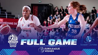 Villeneuve dAscq LM v Basket Landes  Full Basketball Game  EuroLeague Women 202324 [upl. by Beaufert]