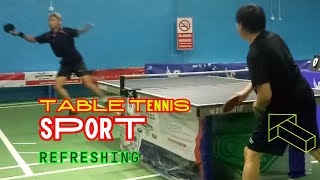 TABLE TENNIS SPORT REFRESING [upl. by Alil]