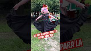 Así nos Vestimos la fiesta Mexicana fiestamexicana vivamexico entretenimiento humor comedia [upl. by Parry]