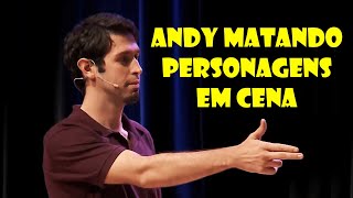 Andy matando personagens em cena [upl. by Ellehcit]