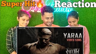 Yaraa Salaar Hindi Song  Yaraa Salaar Hindi Song Reaction [upl. by Iblehs239]