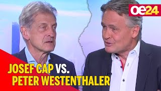 Fellner LIVE Josef Cap vs Peter Westenthaler [upl. by Collar]