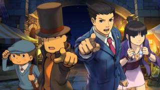 Professor Layton Vs Ace Attorney Bewitching Puzzle Extended 1 Hour [upl. by Nilerual891]