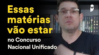 Quais matérias estudar para o Concurso Nacional Unificado [upl. by Maltzman]