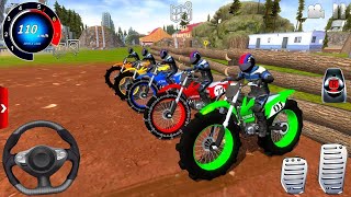 Dirt Motorbike Racing Simulation 3d Gaming Gameplay 2 Offroad Outlaws Gameplay 2024 [upl. by Debra]