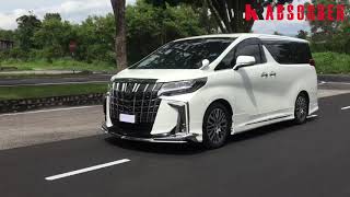 Alphard AGH30 lowered tak cun ek [upl. by Ummersen]