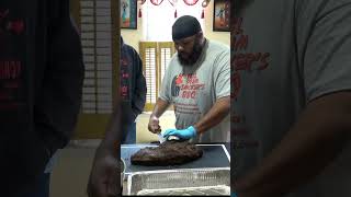 Separating Brisket Point from the Flat  SDSBBQ [upl. by Rodoeht848]