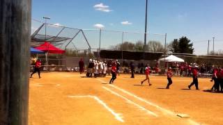 Kutztown Softball Wins PSAC Championship on Knipes WalkOff Home Run [upl. by Petrina]