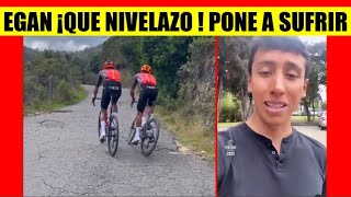 EGAN Bernal ¡QUE NIVELAZO PONE A SUFRIR A COMPAÑERO en DURA SUBIDA HOY [upl. by Ihcas]