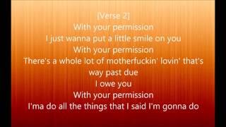 Permission by Ro James LYRICS [upl. by Gnuhc]