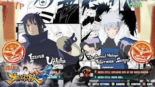 IZUNA UCHIHA VS TOBIRAMA  BORUTO DLC [upl. by Elayor]