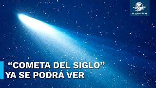 Prepárate “Cometa del sigloquot será visible a partir de este sábado no regresará en 80 mil años [upl. by Errecart]