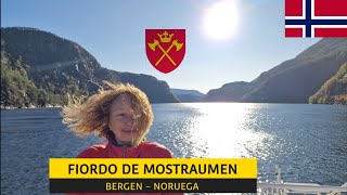 Fiordos noruegos 🏞 Crucero 🛳 desde Bergen a Mostraumen 🇳🇴 [upl. by Nnalyrehc]