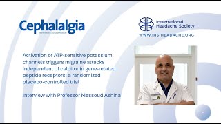 Editors Choice Cephalalgia Episode 2  Interview with Professor Messoud Ashina [upl. by Adlig]