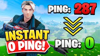 How To Get 0 Ping in Fortnite Chapter 5  Get Lower Ping Fast  Fortnite Tips amp Tricks [upl. by As]