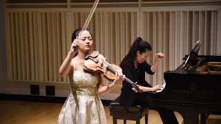 Tzigane by Maurice Ravel Violin Sena Cho [upl. by Kciregor812]