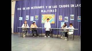 Acto de Malvinas en la Esc 7 DE 10 [upl. by Novyart526]