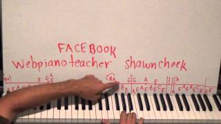 Piano Lesson Theme Music From Braveheart Tutorial  The 18th Hired Request [upl. by Inalaehon859]