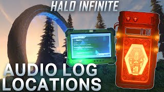 Halo Infinite Audio Logs Guide  All UNSC Banished and Forerunner Log Locations [upl. by Oletta]