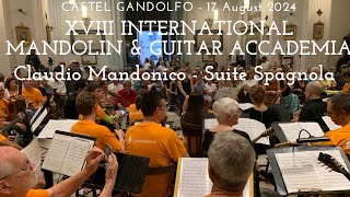 Claudio Mandonico Suite Spagnola XVIII Accademia Internazionale di Mandolino e Chitarra [upl. by Attayek]