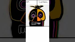 Making withered chica cartoonish pt 2 [upl. by Nedarb]