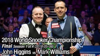 2018 World Snooker Championship Final John Higgins vs Mark Williams Full Match 14 [upl. by Tory]