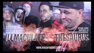 KOTD  Rap Battle  The Saurus  Illmac vs Manik  Spyte  GP2011 R1 [upl. by Welch]