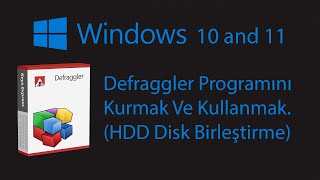 Defraggler Programını Kurmak Ve Kullanmak HDD Disk Birleştirme [upl. by Eniahs]