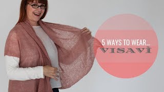 5 WAYS TO WEAR VISAVÌ eng sub [upl. by Wertz]