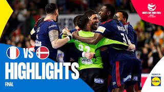 What a CRAZY final  France vs Denmark  Highlights  Mens EHF EURO 2024 [upl. by Thomasin]