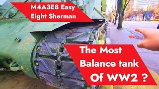 M4A3E8 Easy Eight SHERMAN TANK A Closer Look [upl. by Yrrat]