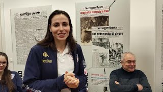 Volley le ragazze della Cda Talmassons in visita al Messaggero Veneto [upl. by Simone625]