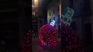 🎄 Cest parti pour les illuminations dans la ville  nîmes noel [upl. by Adien]