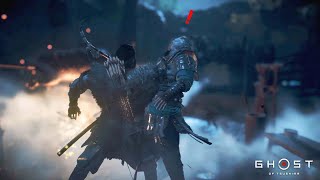 Ghost of Tsushima Most Cinematic Stealth kill No DAMAGE [upl. by Jennilee]