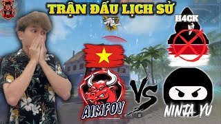 Trận Đấu Lịch Sử quotAIMFOV Vs NINJA YUquot  Chặm Mặt Đồ Chơi Ở INDONESIA Cực Căng Thẳng😱 [upl. by Haynes891]