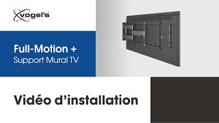 Comment installer votre téléviseur de gamme avec le support mural TV FullMotion ELITE  Vogels [upl. by Natan411]