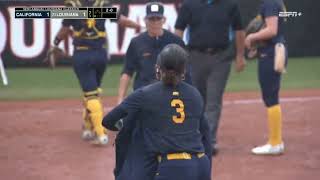 Fight almost breaks out during California and Louisiana Softball game over bad Weather [upl. by Ulyram841]