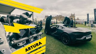 McLaren Artura unmasked Hybrid Power Meets Raw Speed [upl. by Arimas62]