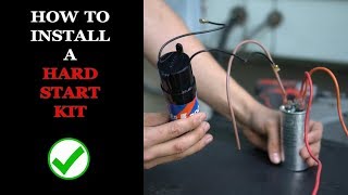 How to Install a Hard Start Kit in Your Air Conditioner [upl. by Tiena]