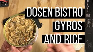 Dosen Bistro Gyros and rice [upl. by Tadeo]