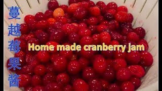 自制蔓越莓果酱cranberry jam [upl. by Stephania]