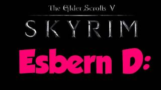 Finding Esbern  Skyrim  WTF was up with the title [upl. by Atiran]