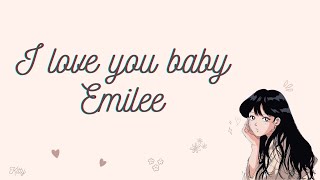 emilee floodI love you baby cant take my eyes lirik dan terjemahanliriklagudanterjemahan emile [upl. by Nelehyram]