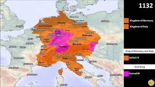 History of the Germans the rise of the Holy Roman Empire [upl. by Wolk837]