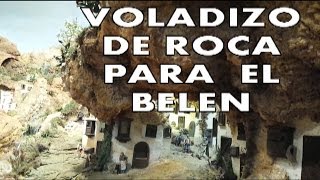 DIY COMO HACER MONTAÑAS DE PIEDRA EN VOLADIZO PARA EL BELEN [upl. by Thor]