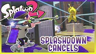 Splatoon 2  The Art of Splashdown Cancels [upl. by Einnej974]