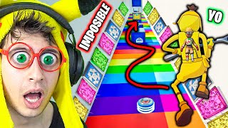 PARKOUR IMPOSIBLE Challenge 100000 Trampas ARCOIRIS en Fortnite Battle Royale [upl. by Anina]