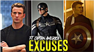 Excuses ft Captain America🔥  excuses ap dhillon edit  excuses status [upl. by Renzo653]