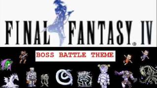 Final Fantasy 4  Boss Battle Theme [upl. by Dias879]