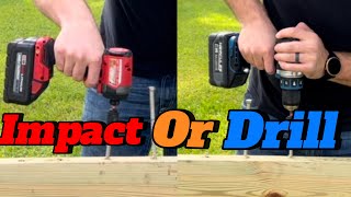 Impact driver or Drill [upl. by Hoeve853]